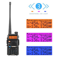 Load image into Gallery viewer, 6pcs BAOFENG 1.5" LCD 136~174MHz / 400~520MHz Dual Band Walkie Talkie