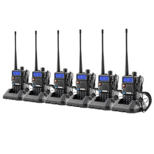 Load image into Gallery viewer, 6pcs BAOFENG 1.5" LCD 136~174MHz / 400~520MHz Dual Band Walkie Talkie